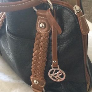 Black and Brown Leather Lady’s Bag.